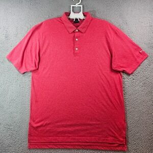 Dunning‎ Golf Polo Shirt Men XXL Short Sleeve Red